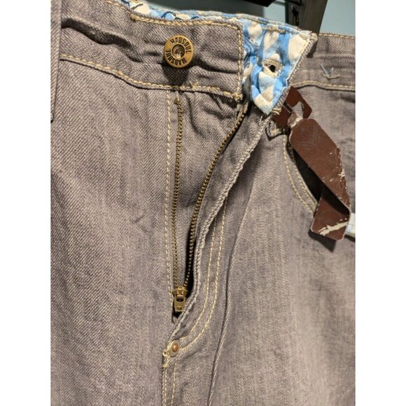 Vintage Y2K Skater Mad Soul Jeans Denim 36x32 Grey - Picture 5 of 16